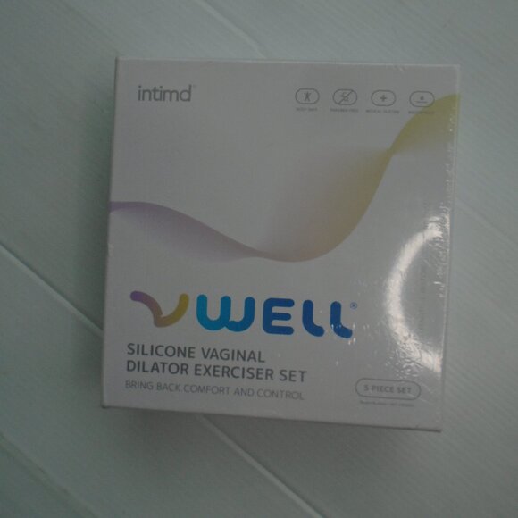 intimd VWell Silicone Vaginal Dilator Excercise 5 Piece Set - Picture 2 of 4